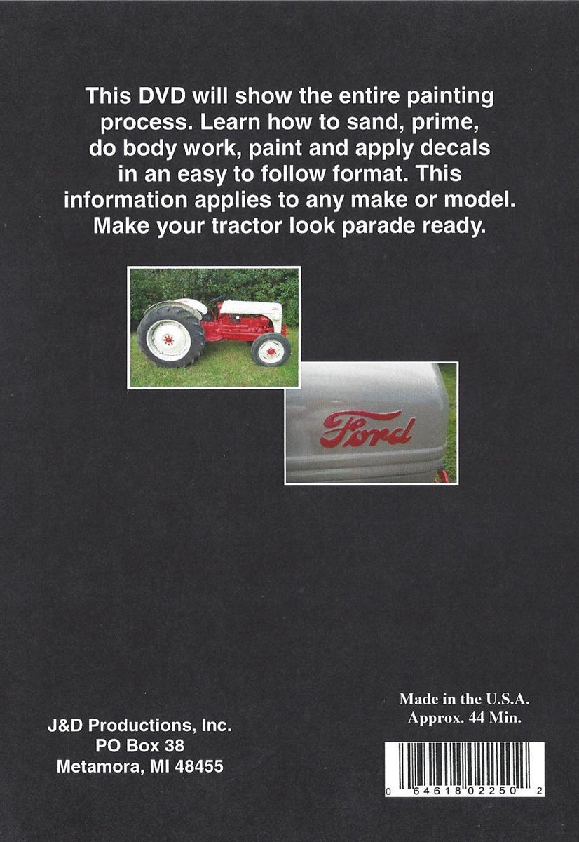 How to Paint a Tractor