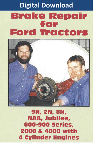 Ford Brake Repair for Several Models, Digital Download