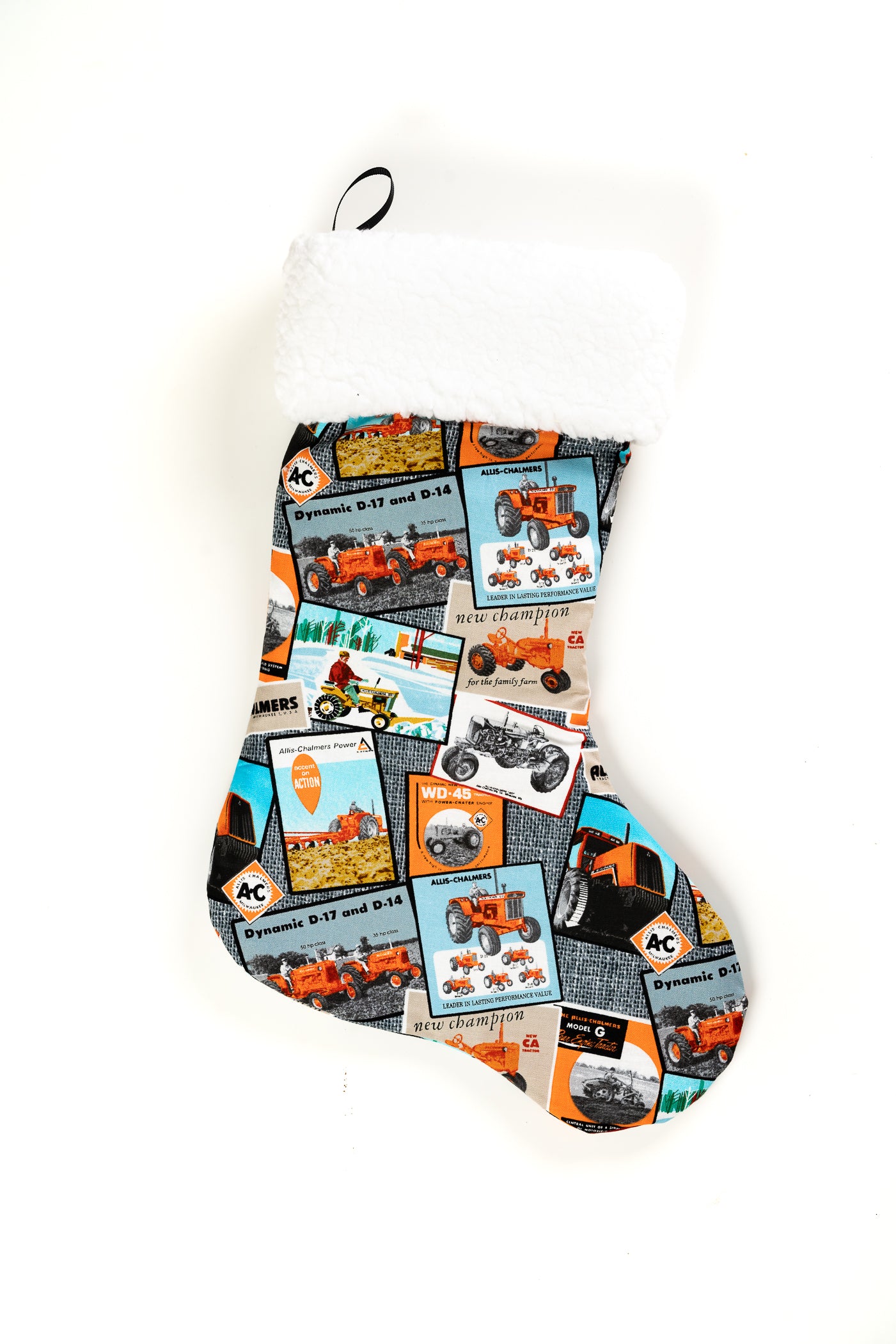 Allis Chalmers Christmas Stocking, Literature Print