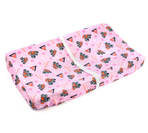 Allis Chalmers Changing Pad Cover, pink