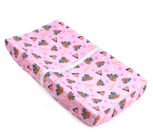 Allis Chalmers Changing Pad Cover, pink