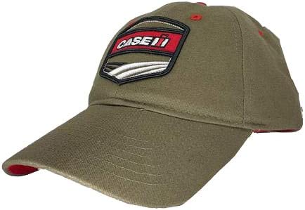 CaseIH Agriculture Logo Hat, Kakhi with 3D Embroidery