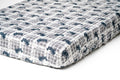 Farmall Tractor Crib Sheet, Gray Plaid