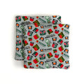 Set of Two Oliver Logo Pot Holders, Gray