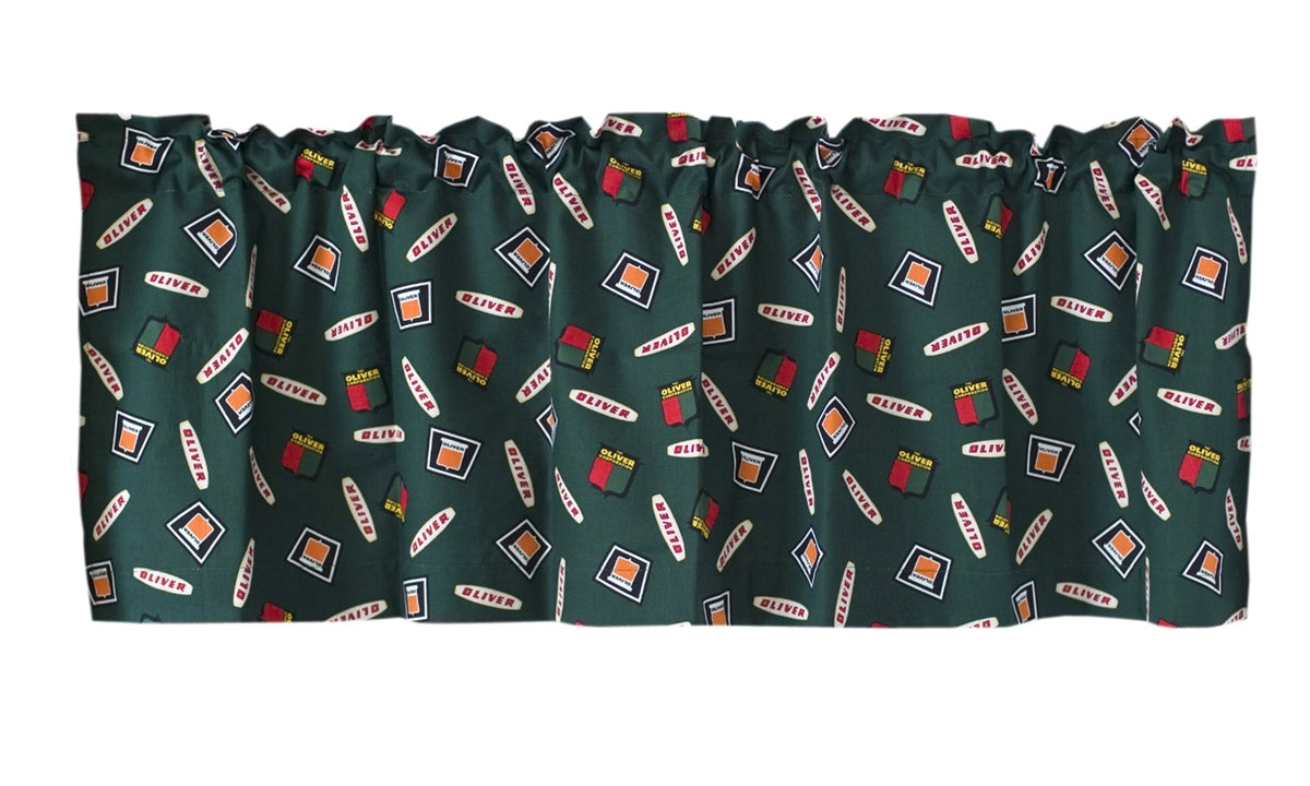 Oliver Logo Window Valance