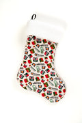 Oliver Logo Christmas Stocking, Cream
