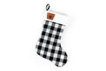 Keystone Oliver Logo Christmas Stocking, Plaid