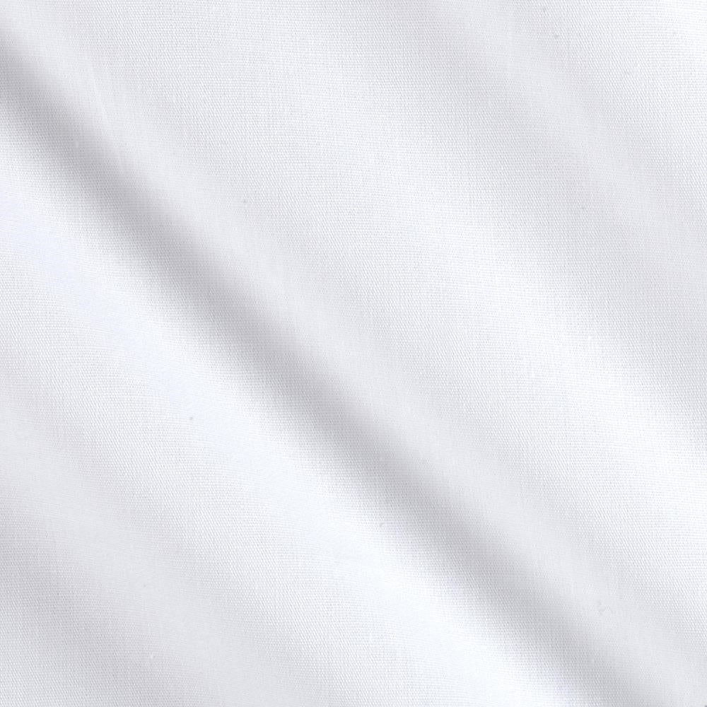 Solid White Fabric