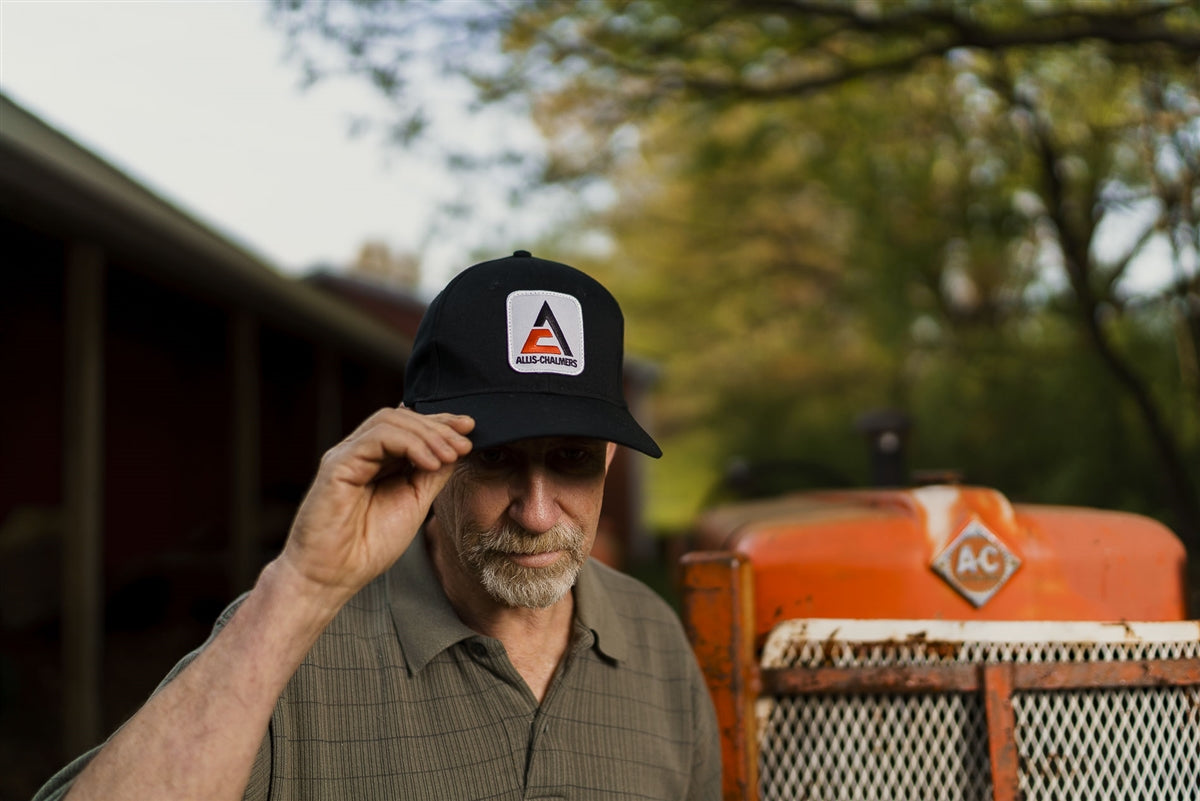 Allis Chalmers Solid Black Hat
