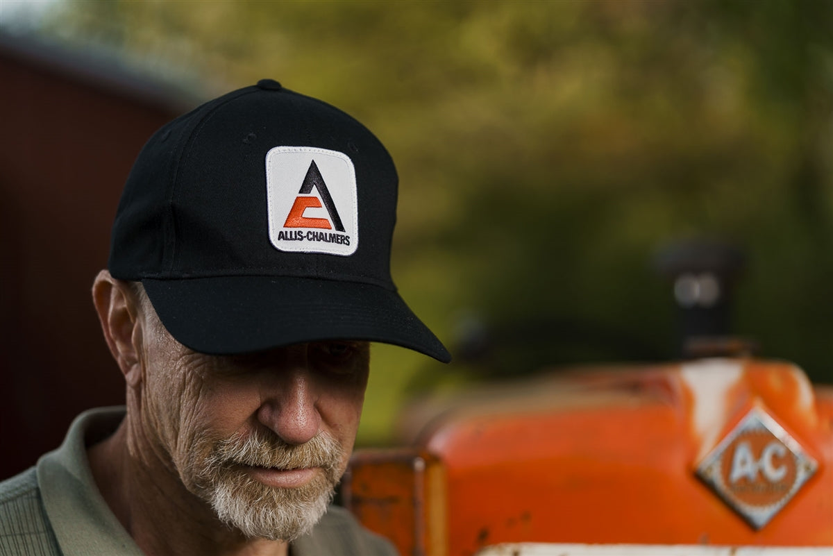 Allis Chalmers Solid Black Hat