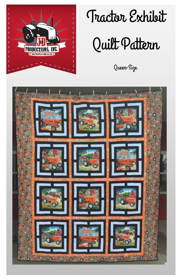 Allis Chalmers Tractor Exhibit Quilt Pattern