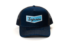 Load image into Gallery viewer, Ferguson Chevron Emblem Hat, Denim Mesh