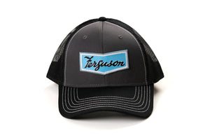 Ferguson Chevron Emblem Hat, Gray with Black Mesh