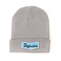 Ferguson Chevron Emblem Hat, Gray Knit Beanie
