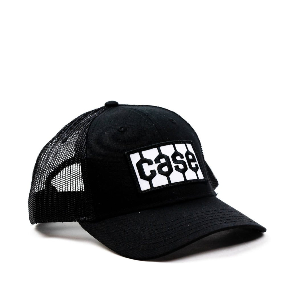 Case Tire Tread Logo Hat, Black Mesh, Choose Adult or Youth Size