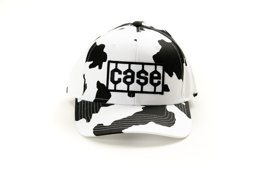 Case Tread Logo Hat, Cow Print