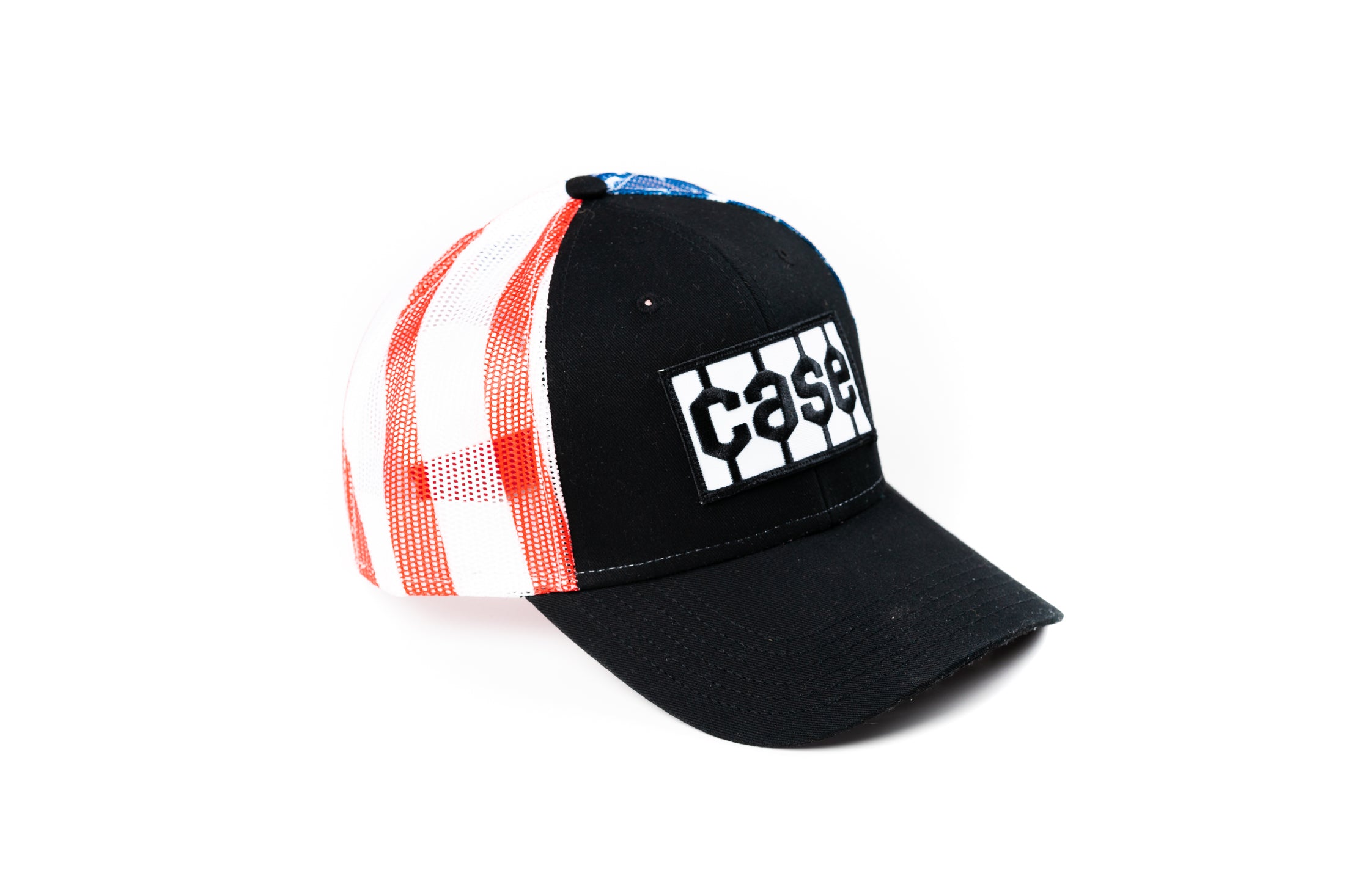 Case Tread Logo Hat, Flag Mesh – J&D Productions, Inc.