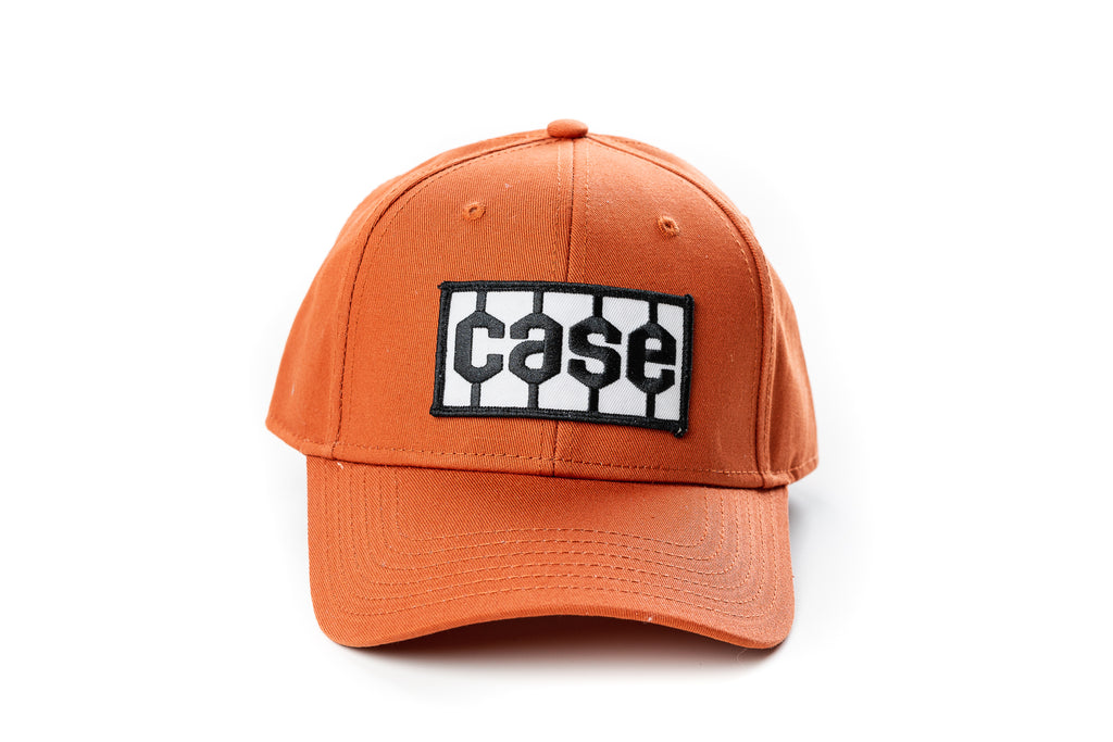 Case Tire Tread Logo Hat, Burnt Orange