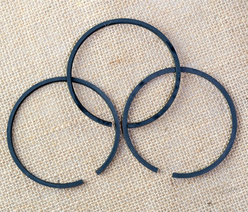 Set of Three Rings for Hydraulic Piston