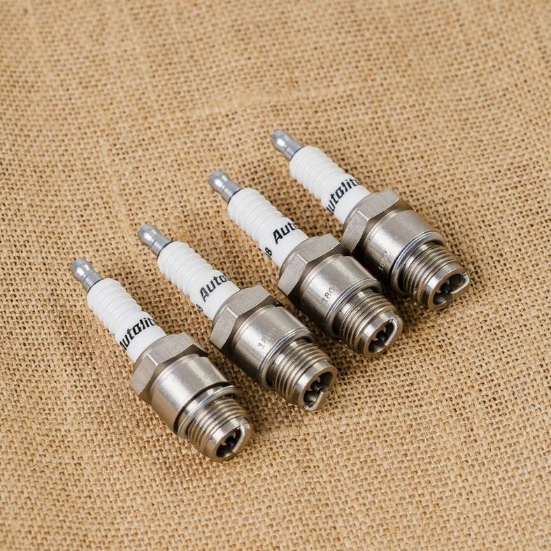 Set of Four Spark Plugs -Choose Medium or Hot