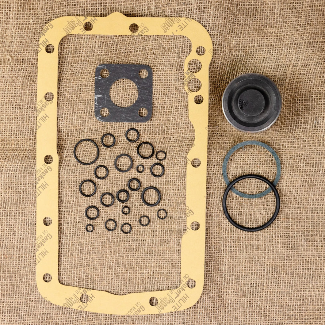 Basic Lift Cover Repair Kit: Gaskets with Piston
