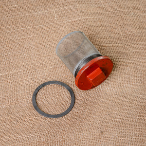 Oil Drain Plug with Strainer and Gasket