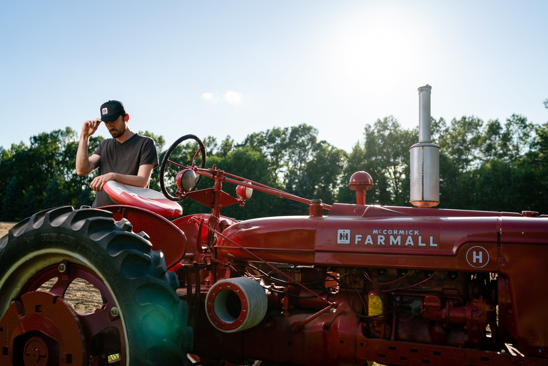 International Harvester Hat, Trucker Style