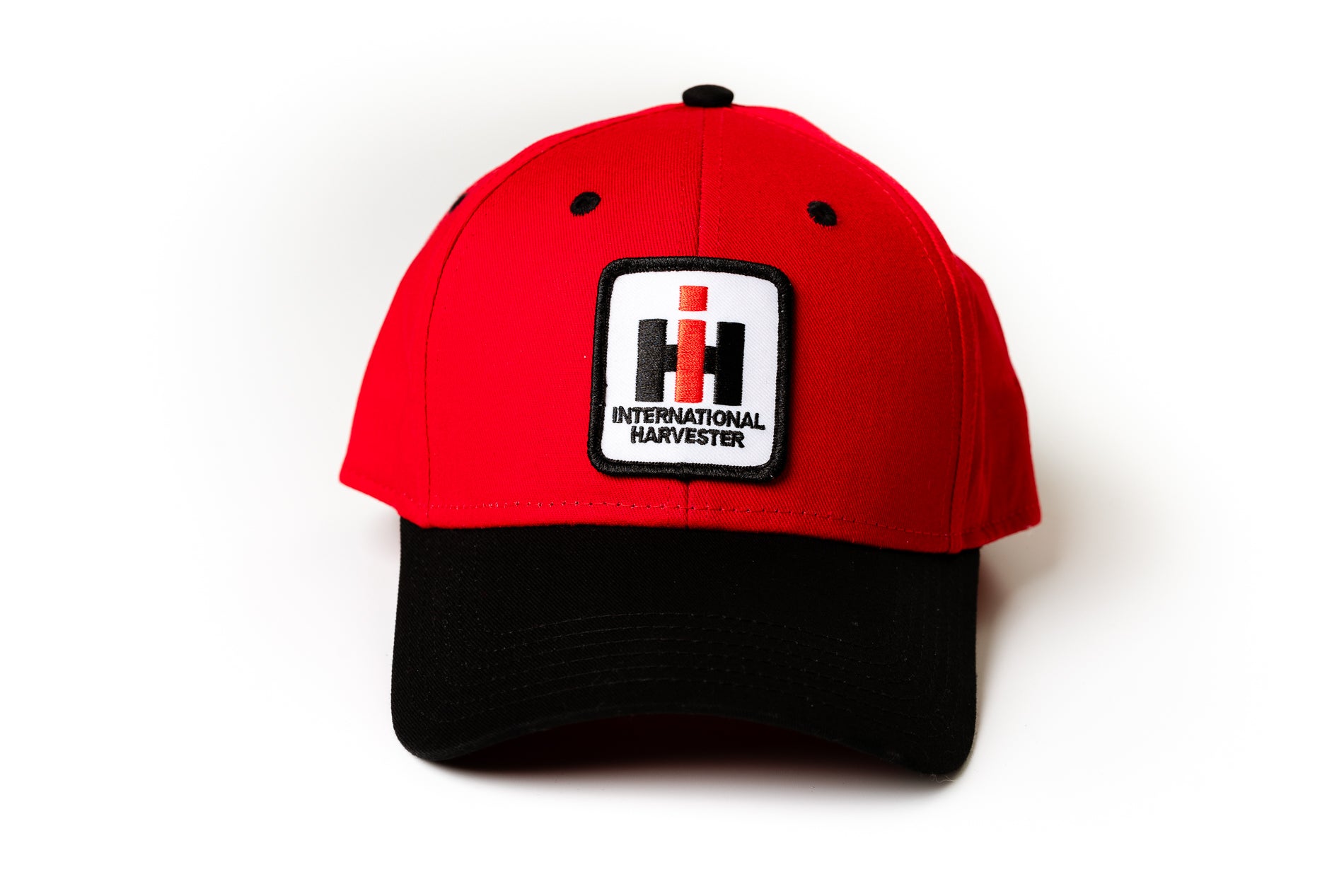 IH Hat, red and black
