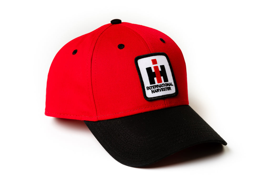 IH Hat, red and black