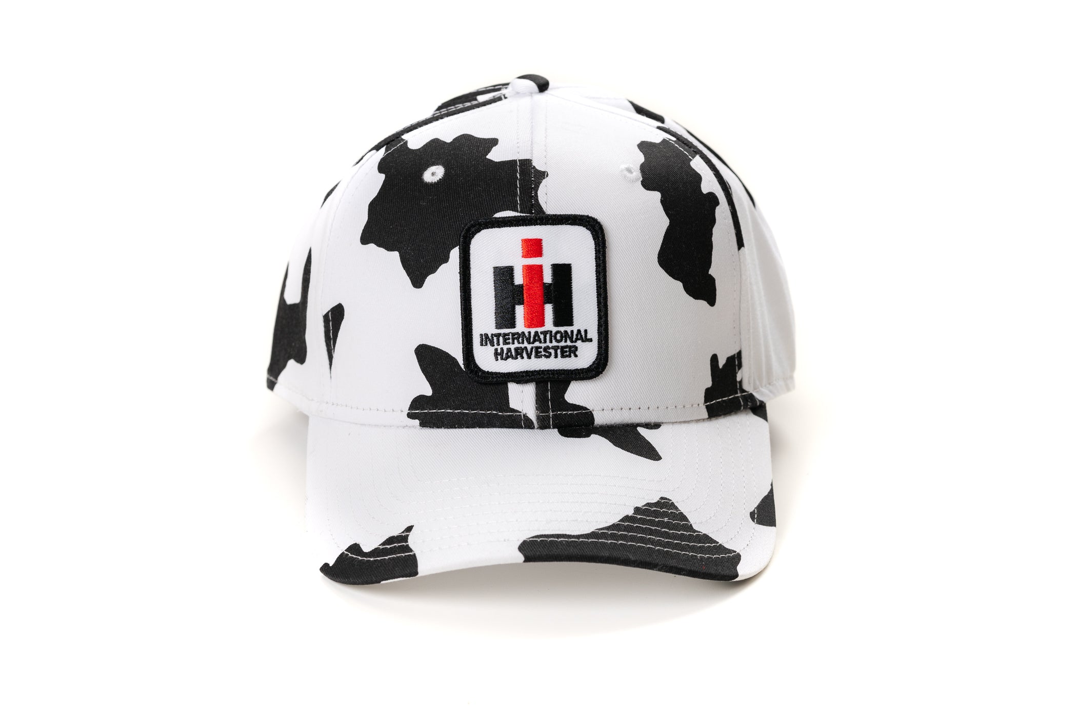 International Harvester IH Logo Hat, Cow Print