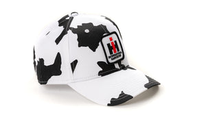 International Harvester IH Logo Hat, Cow Print