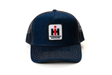 Load image into Gallery viewer, International Harvester IH Logo Hat, Denim Trucker