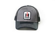 Load image into Gallery viewer, International Harvester Hat, Gray with Black Mesh Back