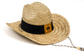 IH International Harvester Logo Straw Cowboy Hat