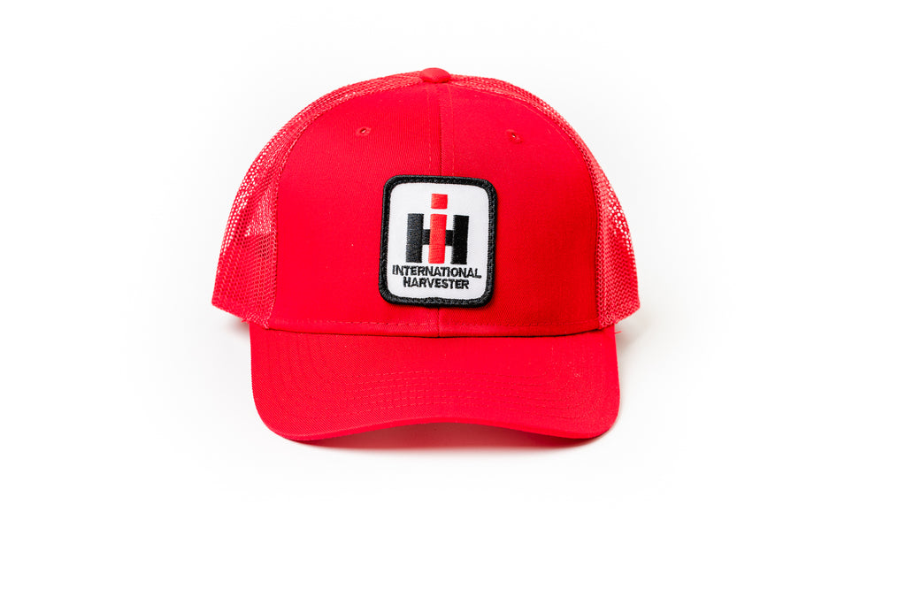 International Harvester Hat, red mesh