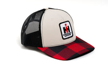 Load image into Gallery viewer, IH Hat, Red Plaid