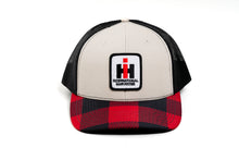 Load image into Gallery viewer, IH Hat, Red Plaid