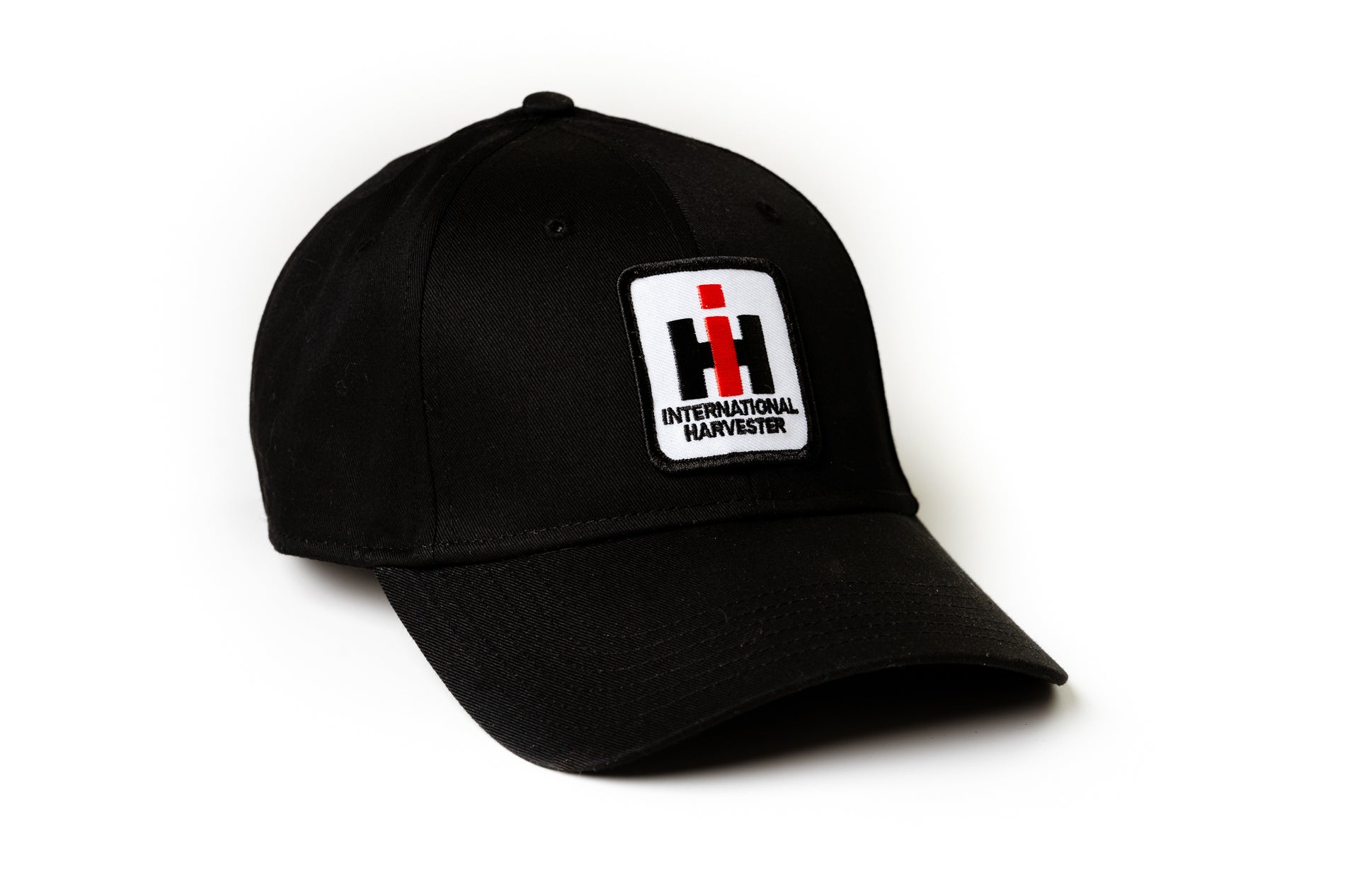 International Harvester Hat, Solid Black, Choose Adult, Youth or Toddler Size