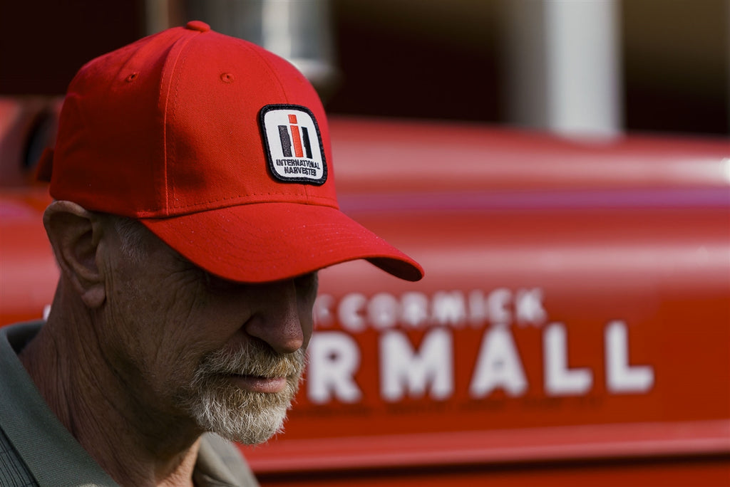 IH Hat, solid red