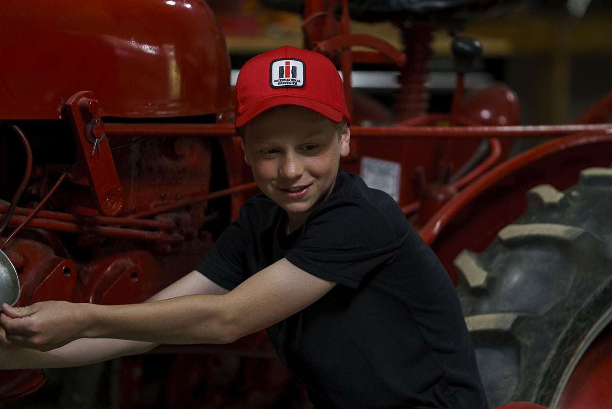 International Harvester Logo Hat, youth size