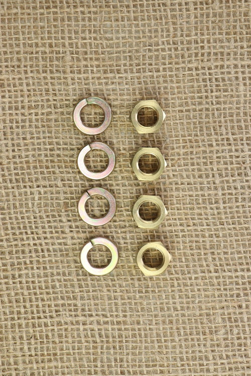 Brass Nut and Washer Set for Manifold