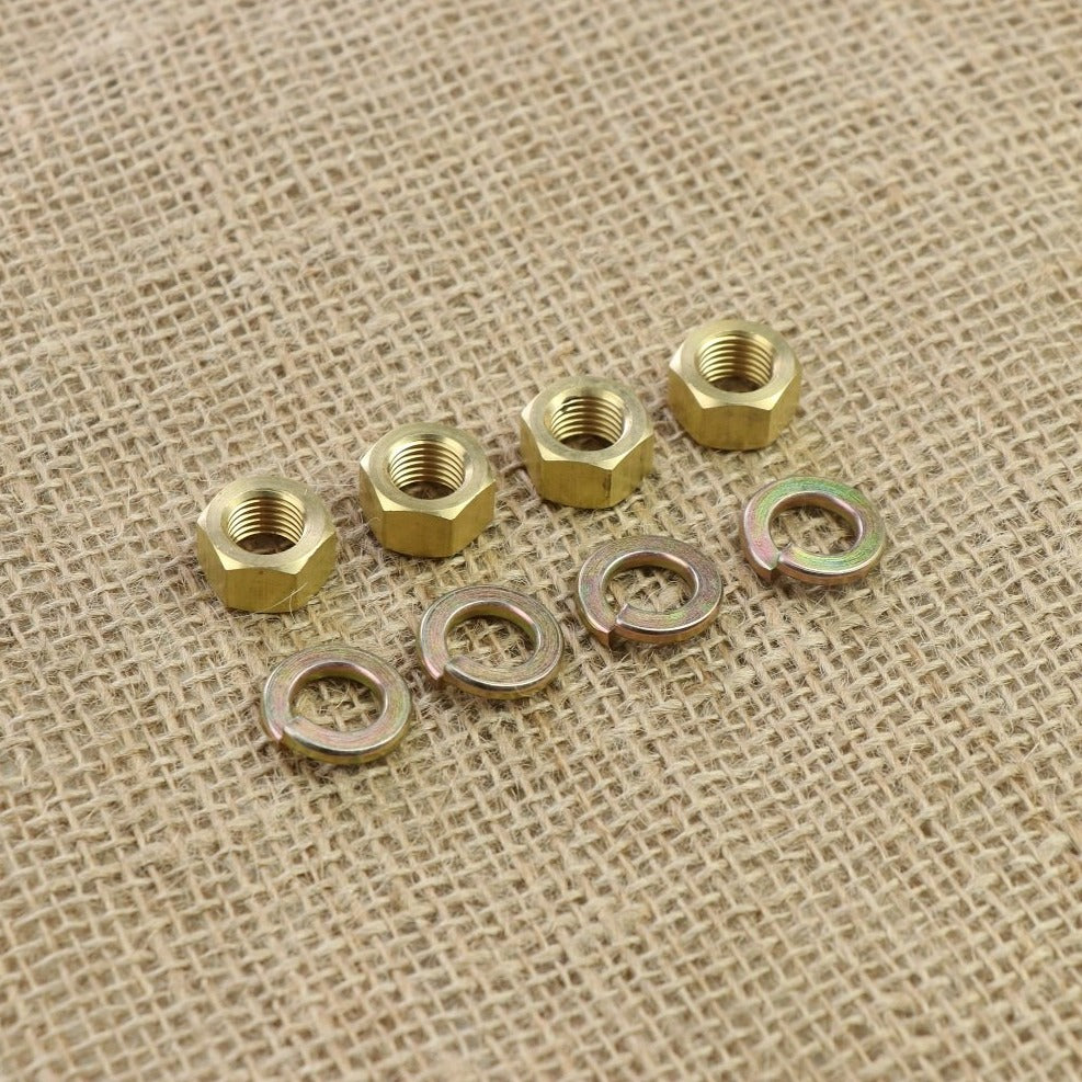 Brass Nut and Washer Set for Manifold