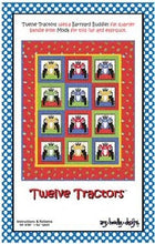 Load image into Gallery viewer, Twelve Tractors Quilt Pattern