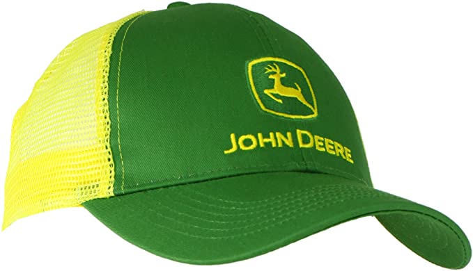 John Deere Hat, Green with Yellow Mesh Back – J&D Productions, Inc.