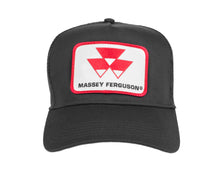 Load image into Gallery viewer, Massey Ferguson Trucker Hat, Black Mesh