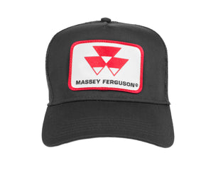 Massey Ferguson Trucker Hat, Black Mesh