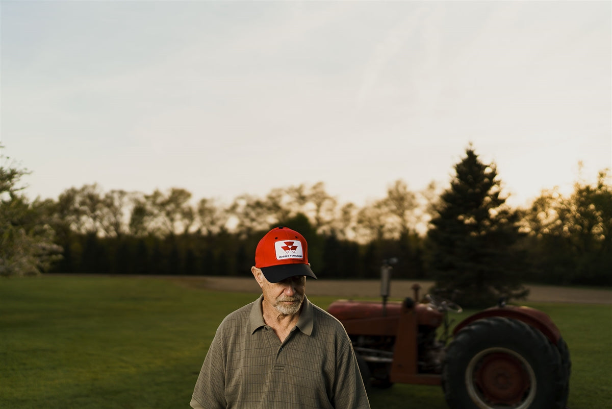 Massey Ferguson Hat, red and black