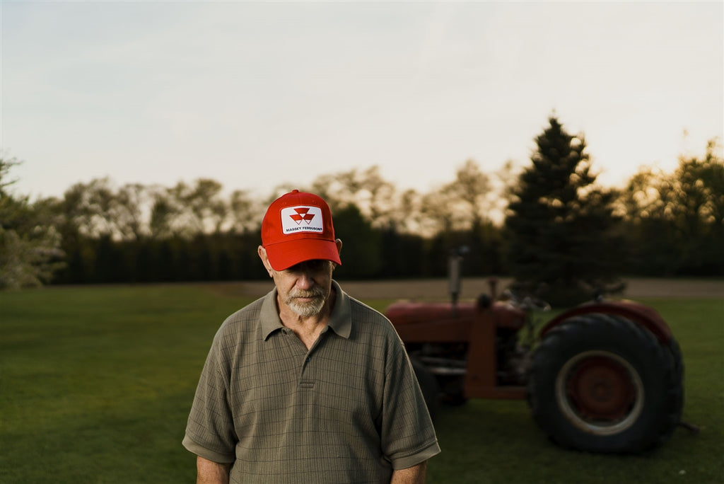 Massey Ferguson Hat, solid red