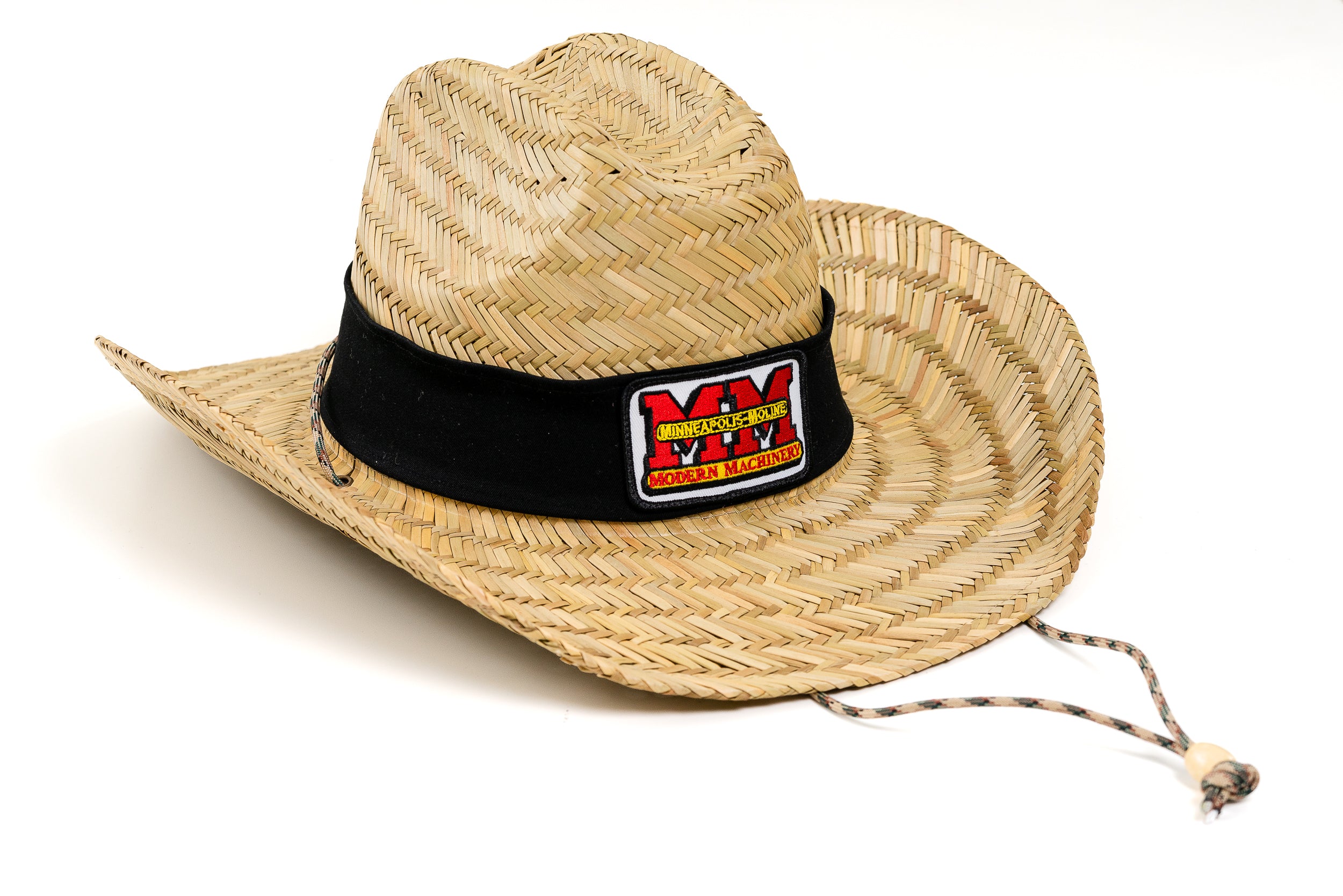 Minneapolis Moline Logo Straw Cowboy Hat