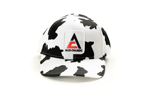Allis Chalmers Cow Print Hat, New Allis Chalmers Logo